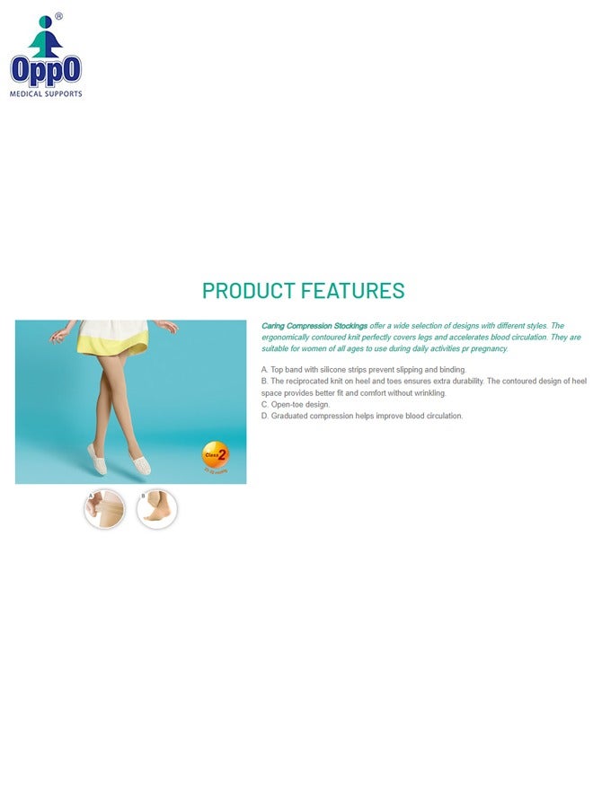 OPPO Thigh High Compression Stockings 2865 – Medical-Grade Support for Leg Circulation  - Image 3