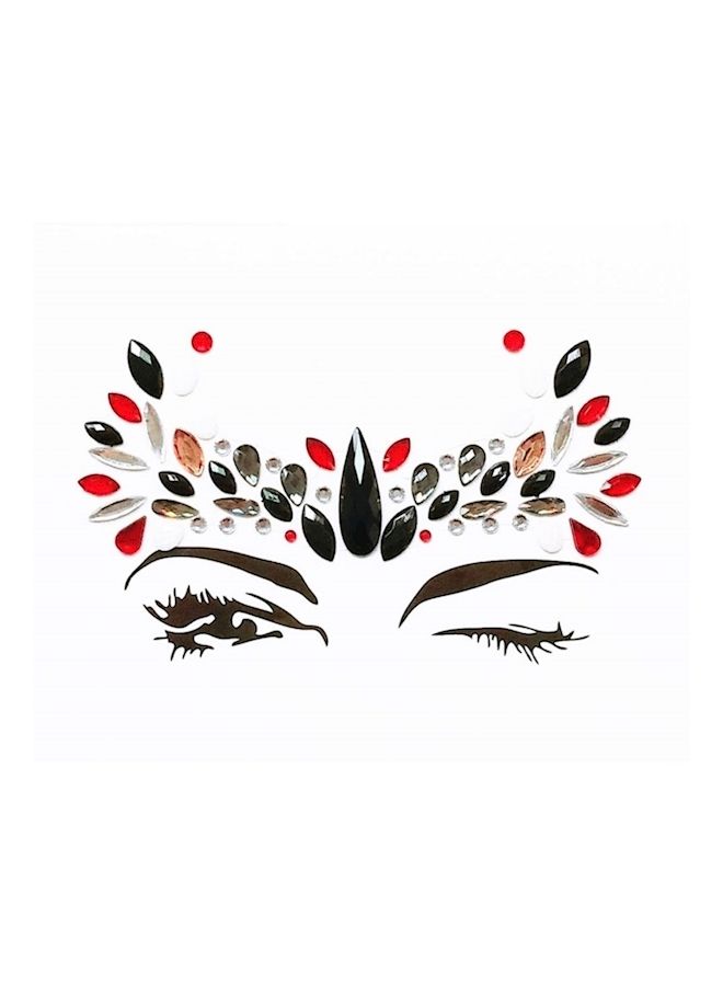 NIBEMINENT Bindi Crystals Face Stickers Multicolour