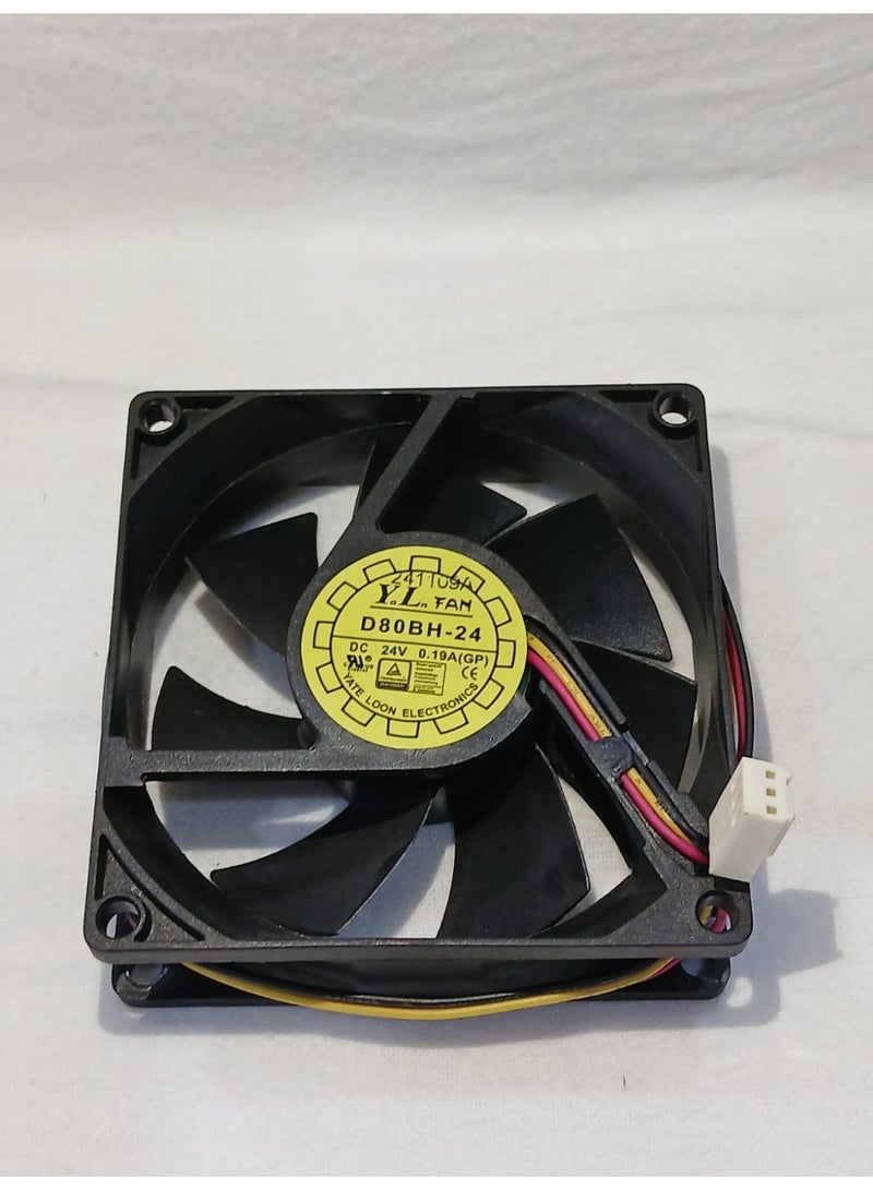 YL DC Brushless Axial Cooling Fan D80BH-24 - Image 1