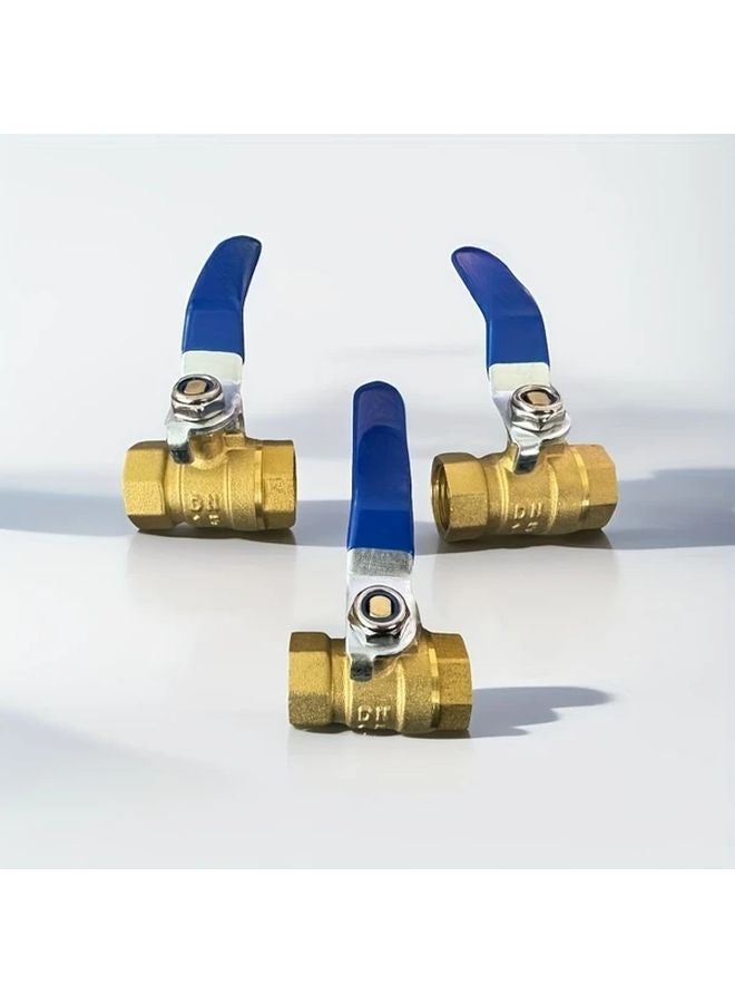 1 2 Inch Brass Ball Valve Full Flow Lever Handle DN15 Thread For Water Hydraulic - Image 2