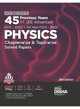 Errorless 45 Previous Years IIT JEE Advanced (1978 - pzsku/Z8E2BCBDB8B5D0978A6A5Z/45/_/1737493983/0d60e5ec-d555-45db-8d3f-69eb5b43fd38