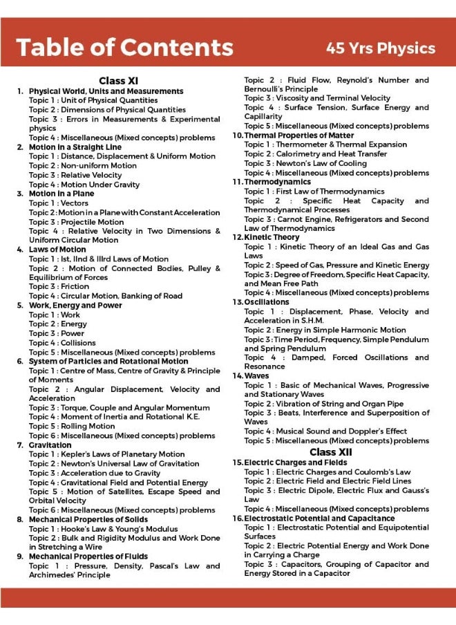 Errorless 45 Previous Years IIT JEE Advanced (1978  - Image 3
