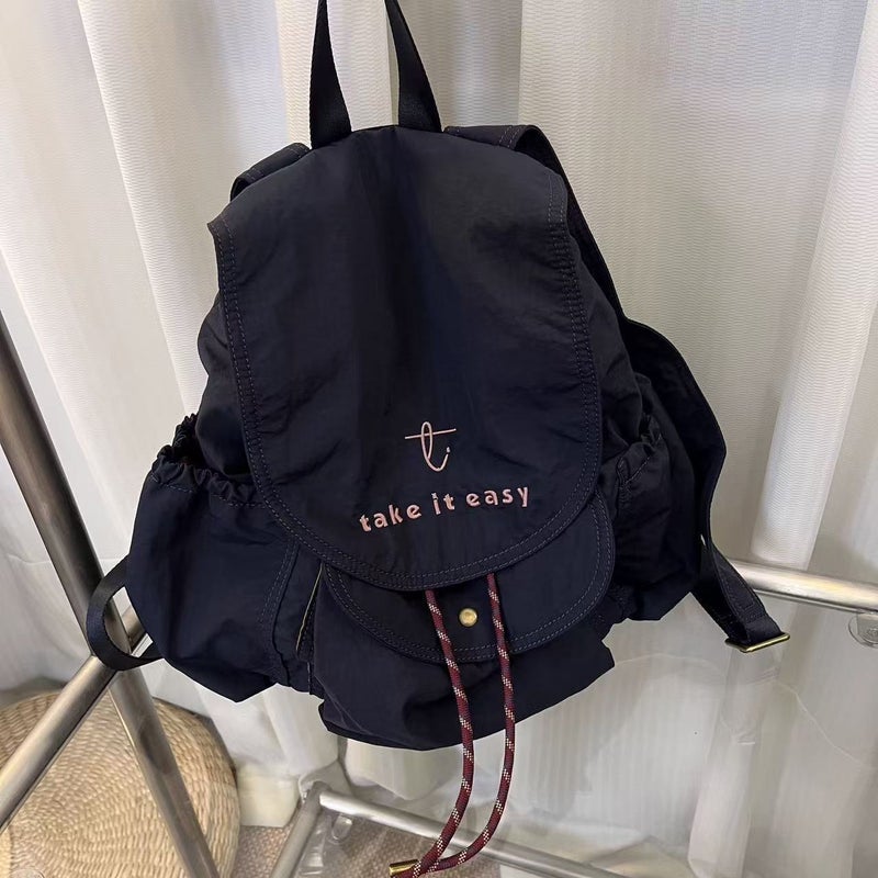 Nora Diary Retro Casual Lightweight Backpack - Image 4