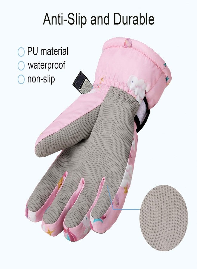YooxArmor Children's Gloves, Waterproof Windproof Winter Gloves for Boys and Girls, Cold Weather Warm Ski Gloves for Skiing, Cycling, Snowboarding - Image 4