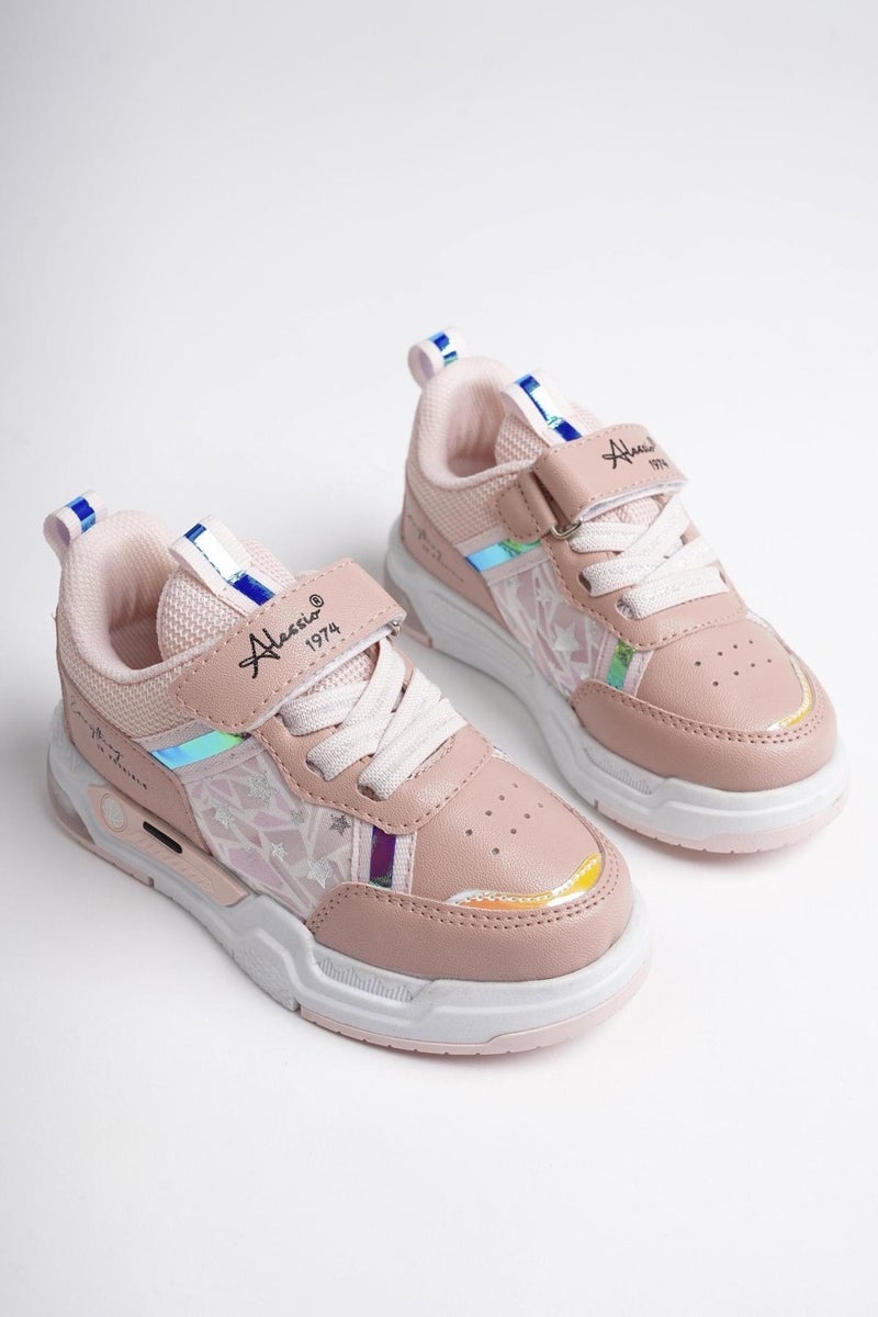 muggo Dory Guaranteed Luminous Laced and Velcro Children's Sneaker Sports Shoes  - Image 3