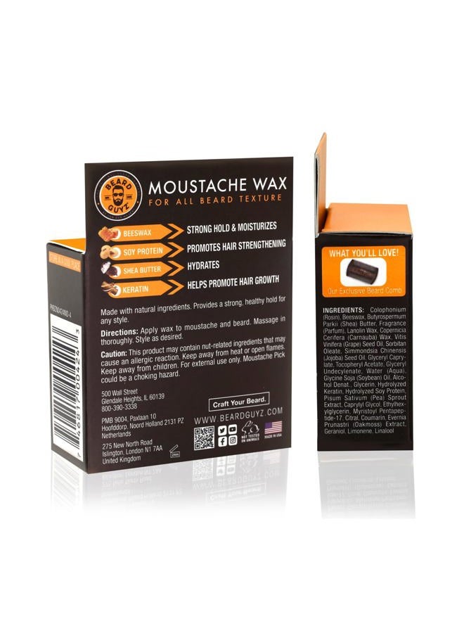 Beard Guyz Moustache Wax - Sculpt and Tame (1 oz) - Image 3