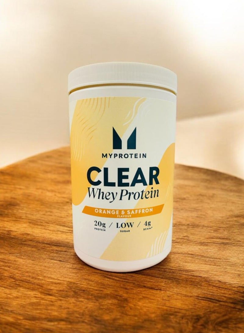 Myprotein My Protein Clear Whey Protein Orange Saffron Flavour 20 Servings 500 G - Image 5