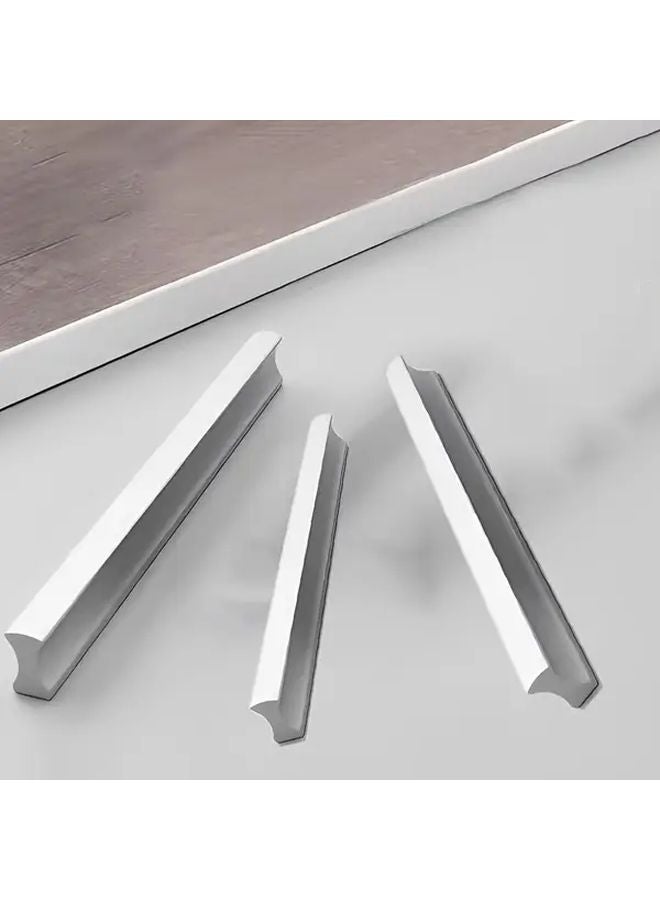 16 قطعة مقابض خزانة طويلة بمسافة ثقب 9.6 سم من الألومنيوم المضغوط المقاوم للصدأ - Image 3