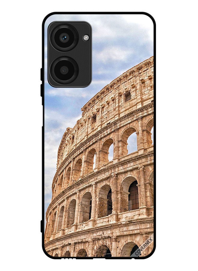 Covernex Protective Case Cover For Realme 10 Pro Vintage Building - Image 1