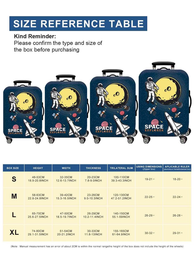 URbazaar Elastic Travel Luggage Cover Travel Suitcase Protective Cover for Trunk Case Apply to 18-30 inch luggage Suitcase Cover - Image 3
