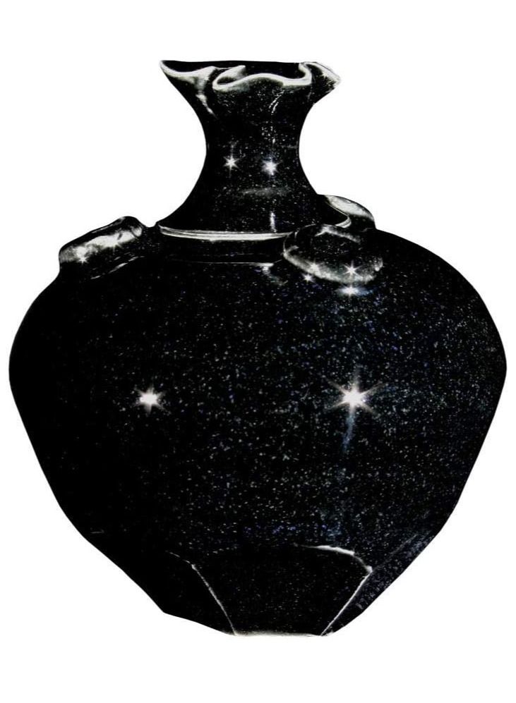 Amaco High Fire Glaze HF-1 Black Lead Free 1 Pint for Pottery and Ceramics - Image 1