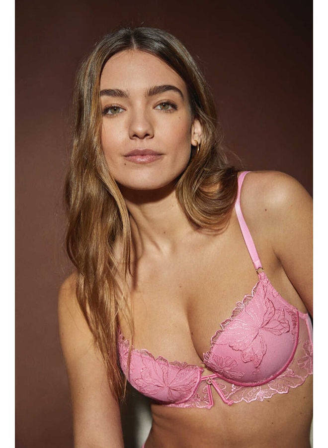 women'secret GORGEOUS embroidered tulle push-up bra - Image 4