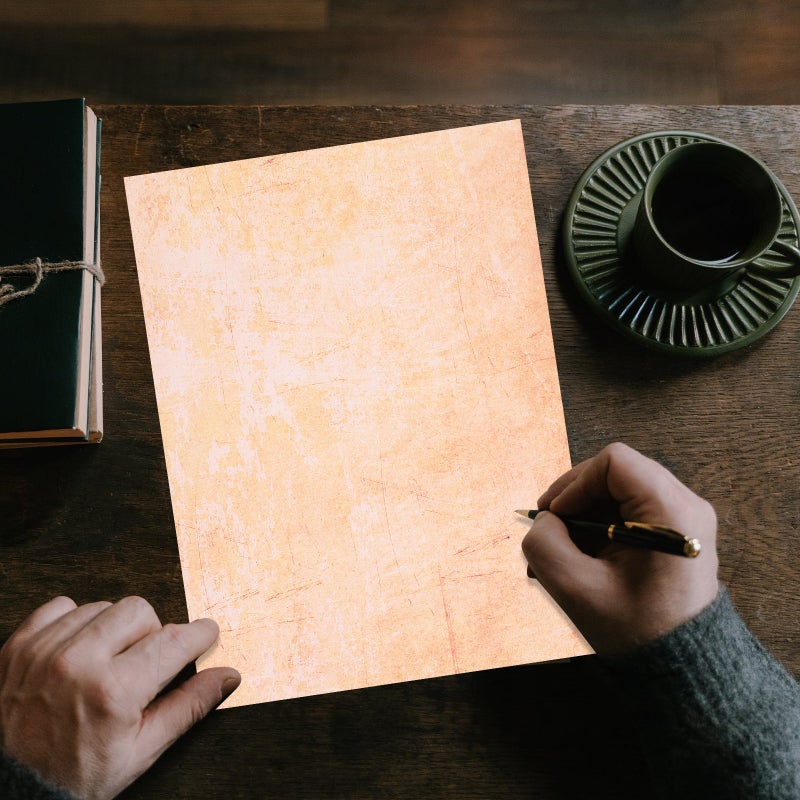 🖊️ ورق كتابة للمراسلات وبطاقات التهنئة وممارسة الخط - Image 1