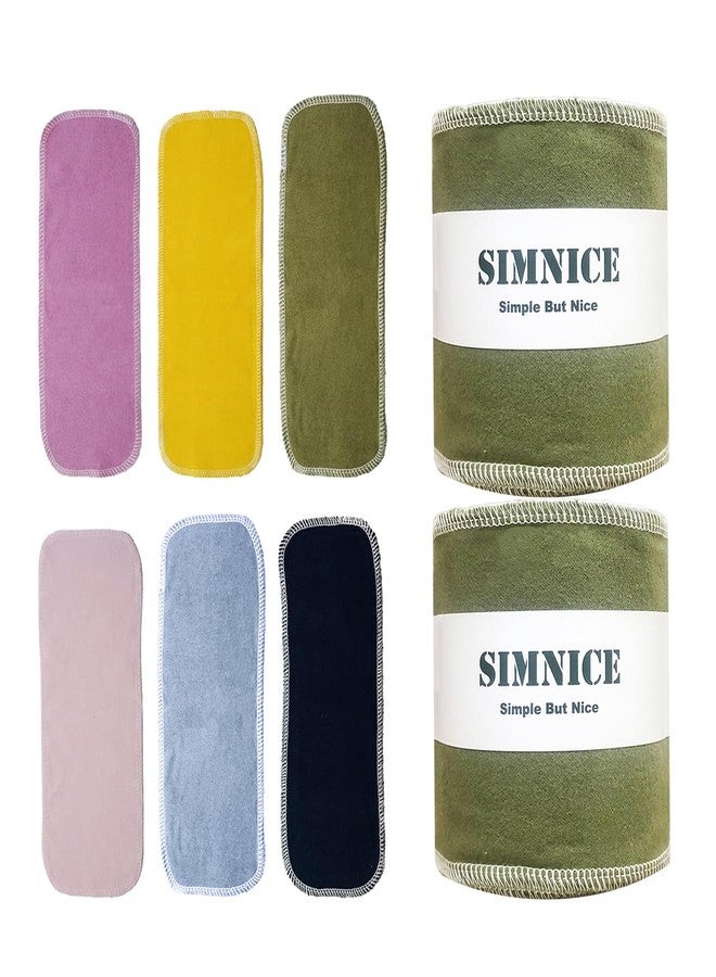 Simnice Reusable Toilet Paper Cloth — 60 Pack Bidet Towels Reusable Rolls,Washable Cloth Toilet Paper Bidet Wipes,Paperless Paper Towels Re-Rollable Absorbent Cloth Wipes - Image 1