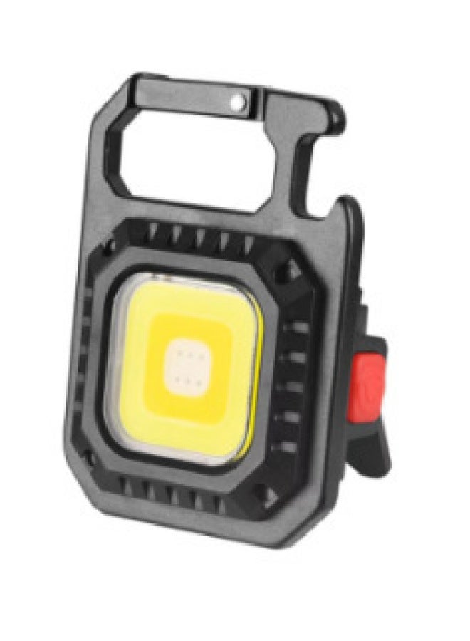 Loquat USB Outdoor Multifunctional Portable COB Mini Portable Work Light Keychain Light Car Repair Light-Color:W5130 - Image 1