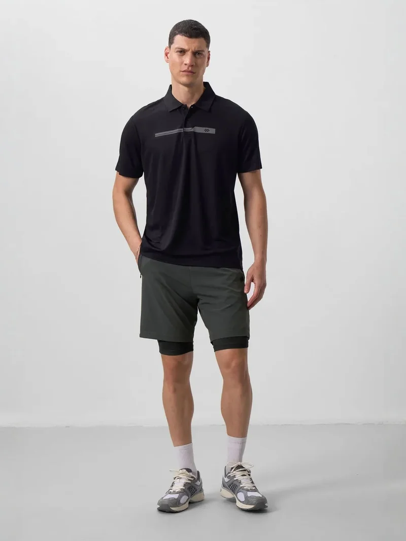 تومي لايف TOMMY Men's Regular Fit Jersey Shorts