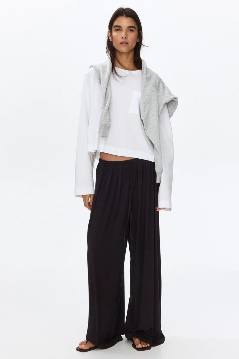 H&M Jersey drawstring trousers