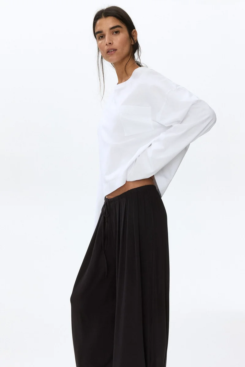 H&M Jersey drawstring trousers