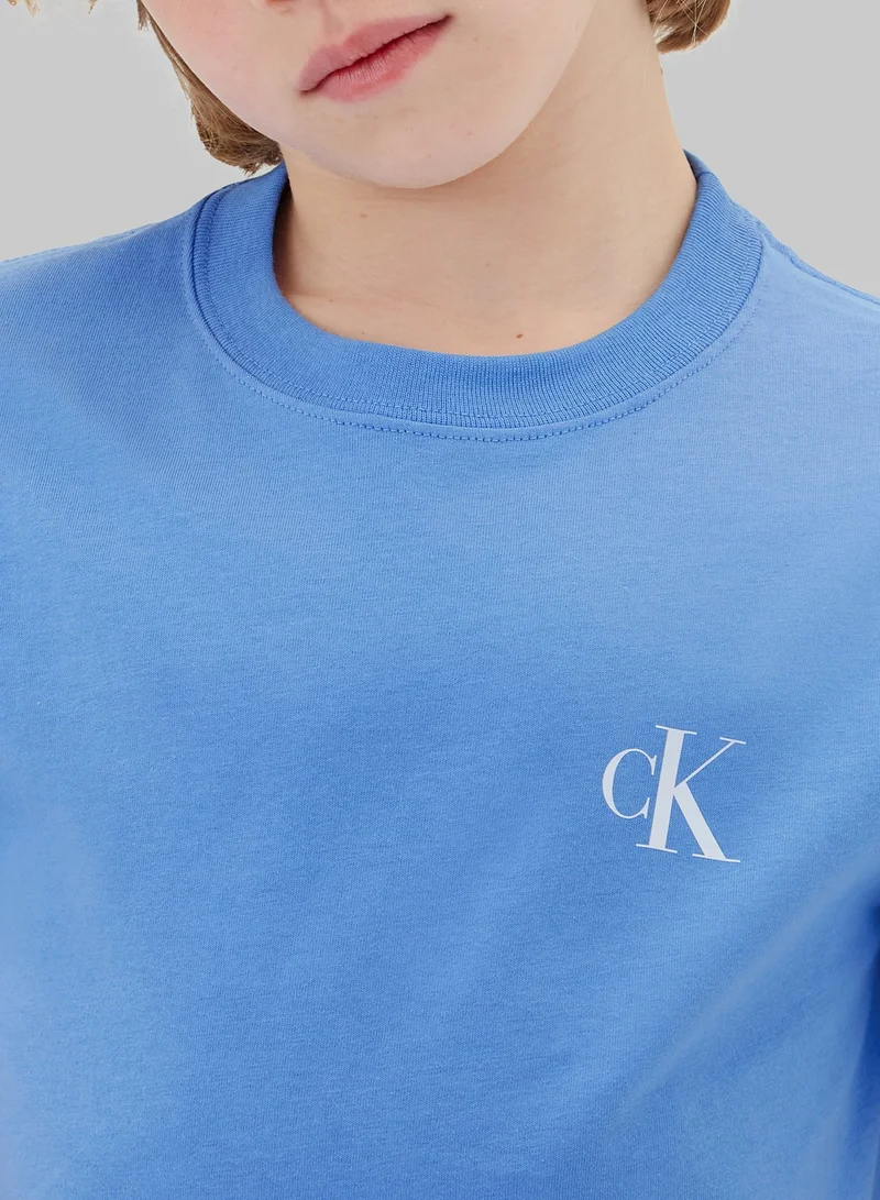 Calvin Klein Jeans  Kids Monogram 2 -Pack T-Shirt for Men | Best Price UAE