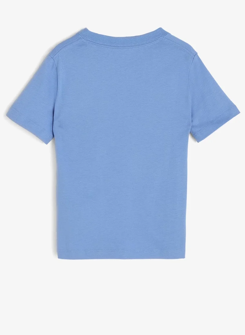 Calvin Klein Jeans OATMEAL 13-0401 TCX 2-Pack Monogram Logo T-Shirts for Men | Best Price UAE