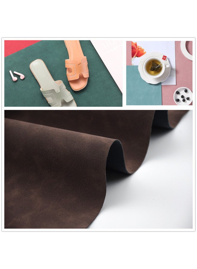 قماش خلفية جلدية غير لامع - ديكور تصوير المشاهد - ستارة ثنائية اللون ماصة للضوء - جلد صناعي من مادة PU - كنز المحلات الحضرية - Image 3