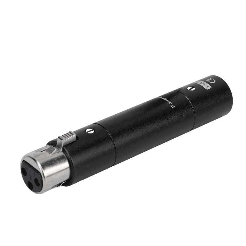 Inline Microphone Preamp 28dB Gain XLR 3 Pin Connector For Studio Recording Live Streaming Black - Image 5