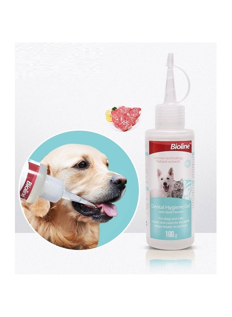 Bioline Dental Hygiene Gel Clean And Care For Cats And Dogs 2X100g - Image 3