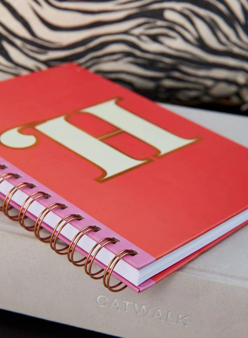 AURORA A5 Reversible English & Arabic Monogram Notebook - H