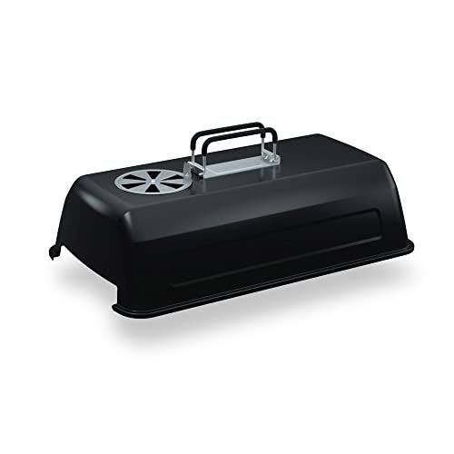BioLite, Enamel Coated Grill Cover Lid for FirePit, Works with Charcoal and Firewood Cooking - Image 1