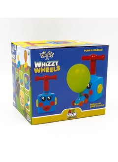 RMS Whizzy Wheels – Balloon Car Pump Set With 2 Cars And 10 Balloons – Air-powered Launcher  - Image 2