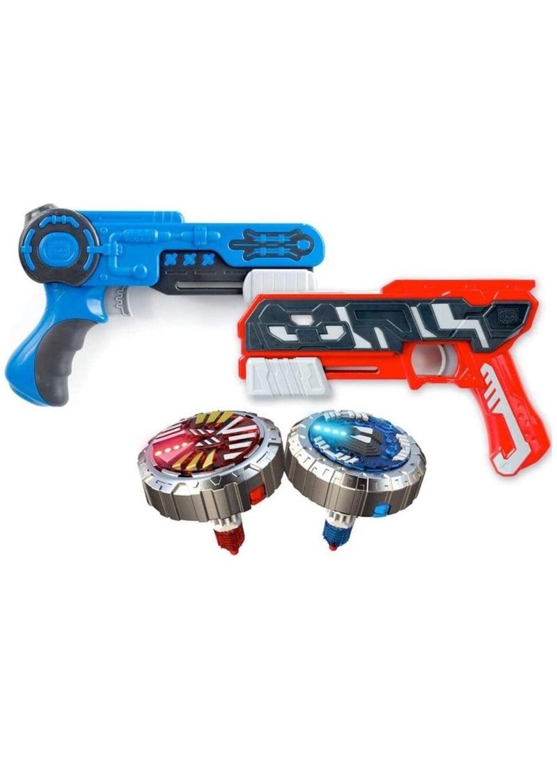 Spinner MAD Battle Pack by | 2 Blasters & 2 LED Spinning Tops | For Ages 5+  - Image 3