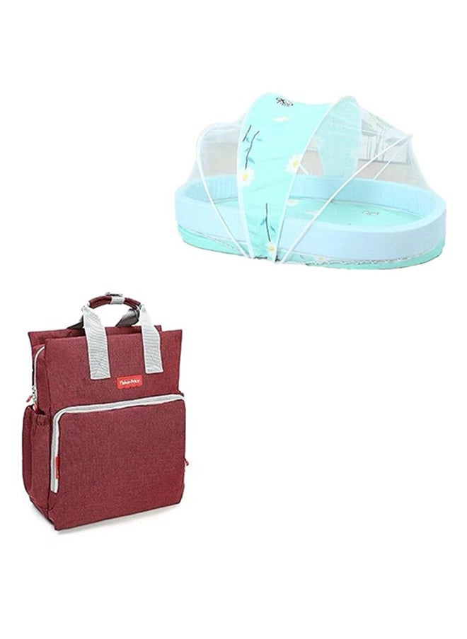 DEHKAH Soft Baby Bed With Diaper Bag And Baby Supplies  - Image 1