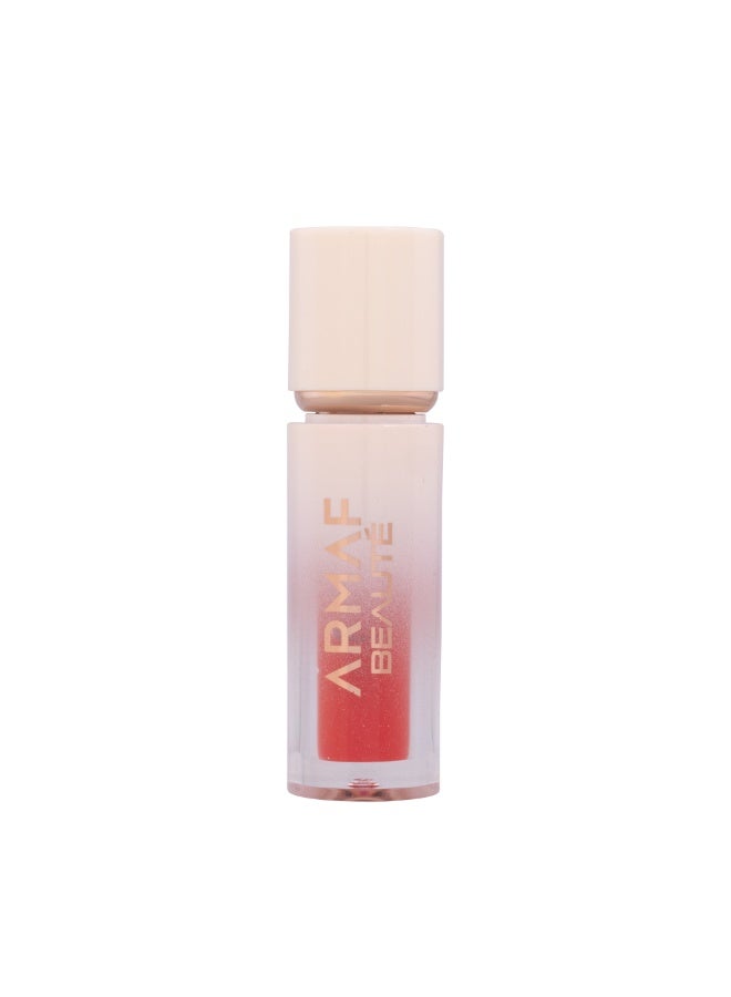 Armaf Beaute Jelly Pop Lip Tint Coral Glint, 3ml – Juicy Water-Gel Lip Stain for Natural Color – Lightweight, Long-Lasting & Hydrating Tint for Soft, Glossy Lips - Image 1