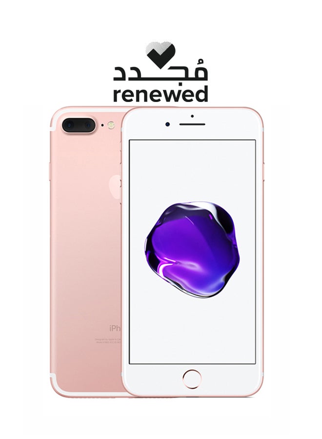 Apple Renewed - iPhone 7 Plus With FaceTime Rose Gold 128GB 4G LTE - Image 1