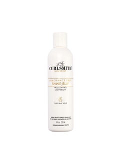 CURLSMITH CURLSMITH - Shine Jelly, Light Hold Styling Gel with Frizz Protection, Sensitive, Fragrance Free, For All Curl and Hair Types, Vegan (8 fl oz)  - Image 1