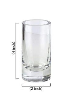 Serene Spaces Living Clear Glass Bud Vases Set Of 4 Ideal For Tablescape At Weddings Events Measures 4" Tall And 2" Diameter  - Image 5