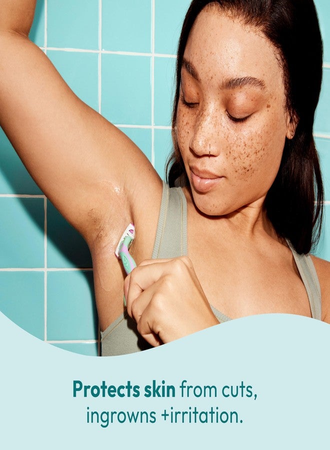 Skintimate 2-in-1 Shave Oil & Moisturizer, Fragrance Free, 7.3oz | Shaving Oil, After Shave for Women Bikini Area Moisturizer with Vitamin E and Aloe, Shaving Cream Alternative, 7.3 fl oz - Image 4