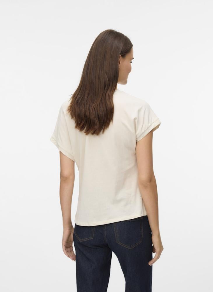 فيرو مودا تيشيرت بياقة دائرية في إم جاناس - Image 2