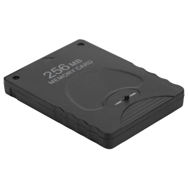 PS2 Memory Card 256MB Black - Fast Data Transfer, Universal PS2 Model Compatibility Gaming Memory Card for PlayStation 2 Game Console Data Storage - Image 3