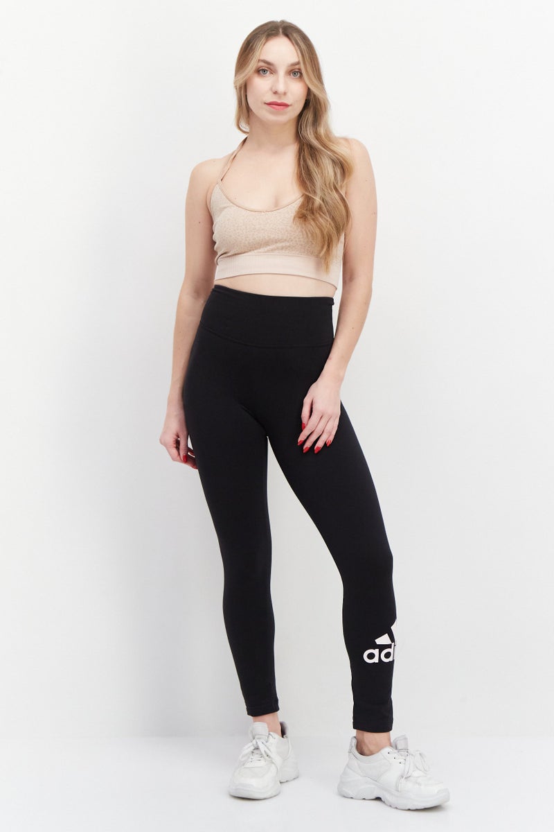 Adidas  leggings رياضية نسائية مناسبة للتدريب، سوداء - Image 3