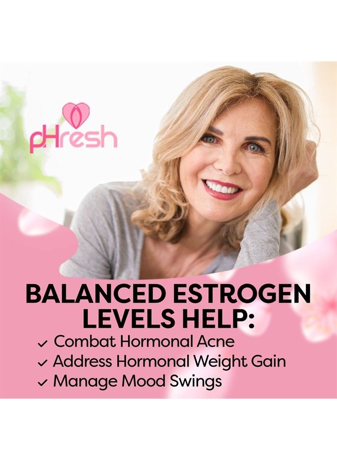 ACE NUTRITION pHresh DIM Supplement - Women Estrogen Balance Support 300 mg - Gluten-Free Diindolylmethane with Bioperine - Estrogen Supplement for Women and Men - non-GMO Hormonal Acne Supplements, Made in the USA  - Image 5