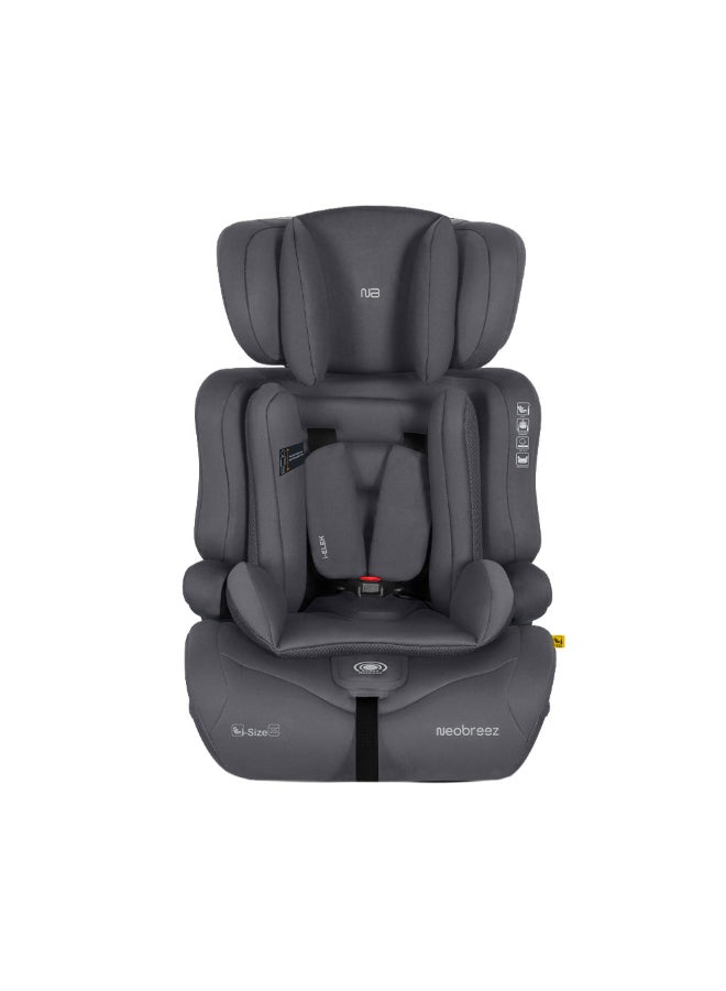 neobreez I-Elek 3 In 1 Universal Children‘S I-Size Toddler Car Seat,Ece R129,Group 1/2/3,High Back Booster Seat,Adjustable Headrest,3-Point Safety Belt,5 Point Harness(9-36 Kg,76-150 Cm,9M To 12Yrs) - Image 1