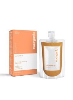 nuorganic Pumped Up Pumpkin Enzyme Mask  120g  Exfoliate and Revitalize with Retinol Vitamin C Plant Stem Cells  Vegan CrueltyFree Skincare