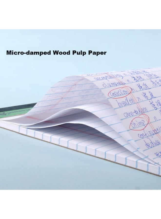 Kaisa (Kaisa) Writepads American Style Flip Paper A5/50 Sheets Notebook Flip Paper Book Upturned Notepad Draft Book 12-Pack Work Notebook - Image 4