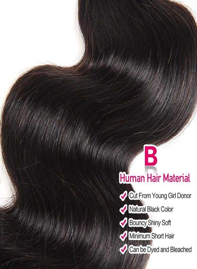 Wingirl Beauty Princess Body Wave Human Hair 3 Bundles Double Weft 10A Brazilian Hair Bundles 18/20/22 Inch - Image 5