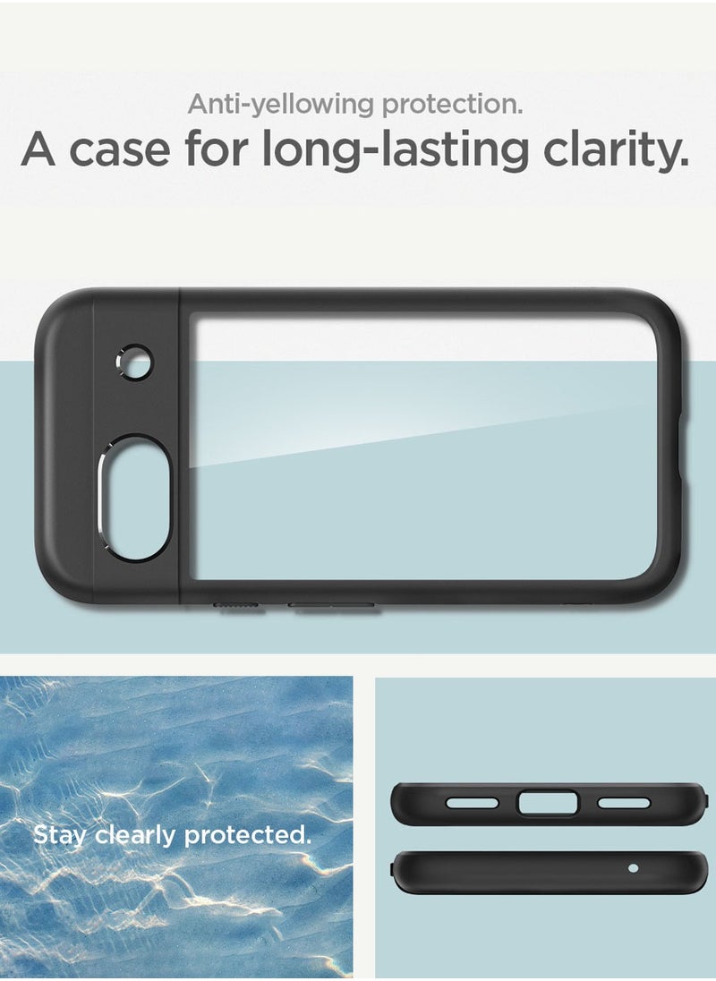 Spigen - Ultra Hybrid Google Pixel 8a Case Cover - Matte Black - Image 1