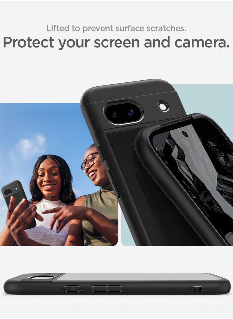 Spigen - Ultra Hybrid Google Pixel 8a Case Cover - Matte Black - Image 1