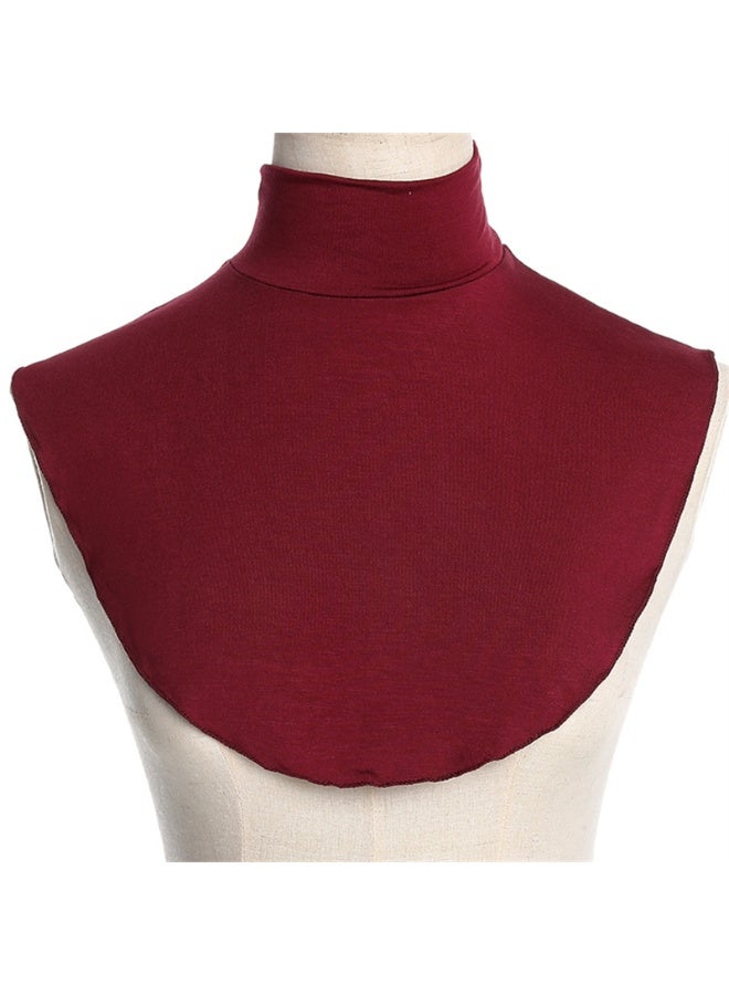 3Pcs Unisex Detachable Fake Collar Modal Fake Turtleneck Neck Warmer Half Top Blouse Collar - Image 3