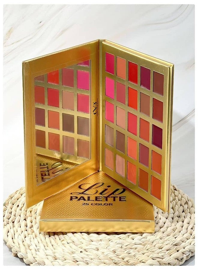 Cvb 25 Color Lipstick Lip Gloss Palette 24H Long-lasting moisturizing Waterproof matte Lip Palette Makeup,Pigmented Lipstick Set C222 - Image 4