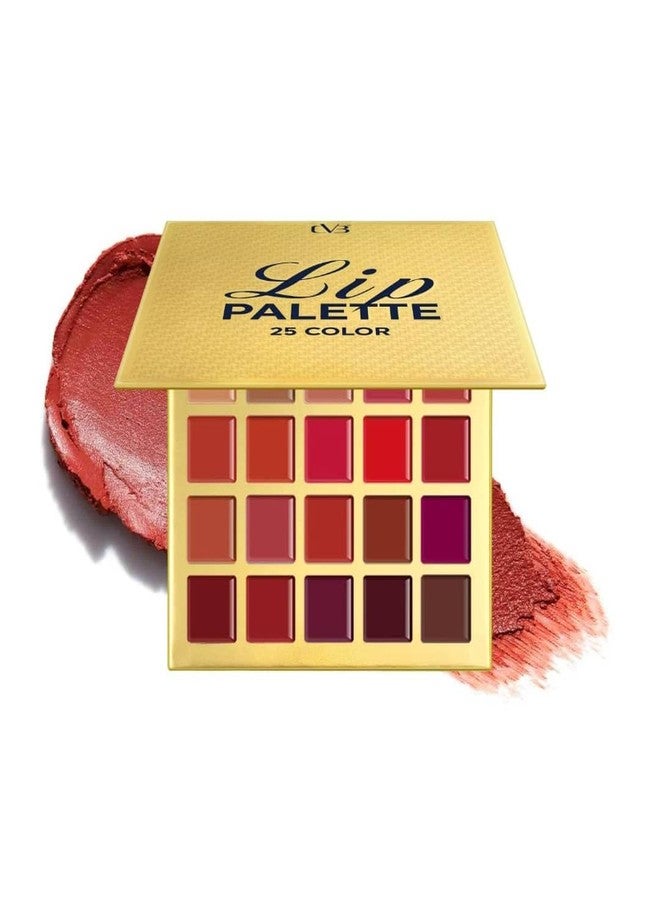 Cvb 25 Color Lipstick Lip Gloss Palette 24H Long-lasting moisturizing Waterproof matte Lip Palette Makeup,Pigmented Lipstick Set C222 - Image 3